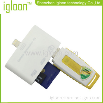 3 In 1 Ipad Mini Card Reader Camera Connection Kit 